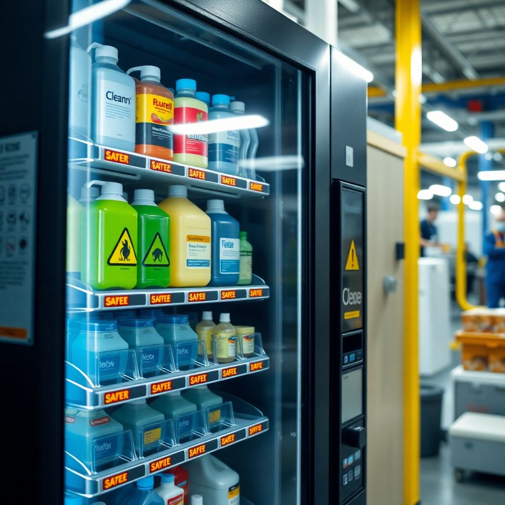 Maquina Vending Productos de Limpieza