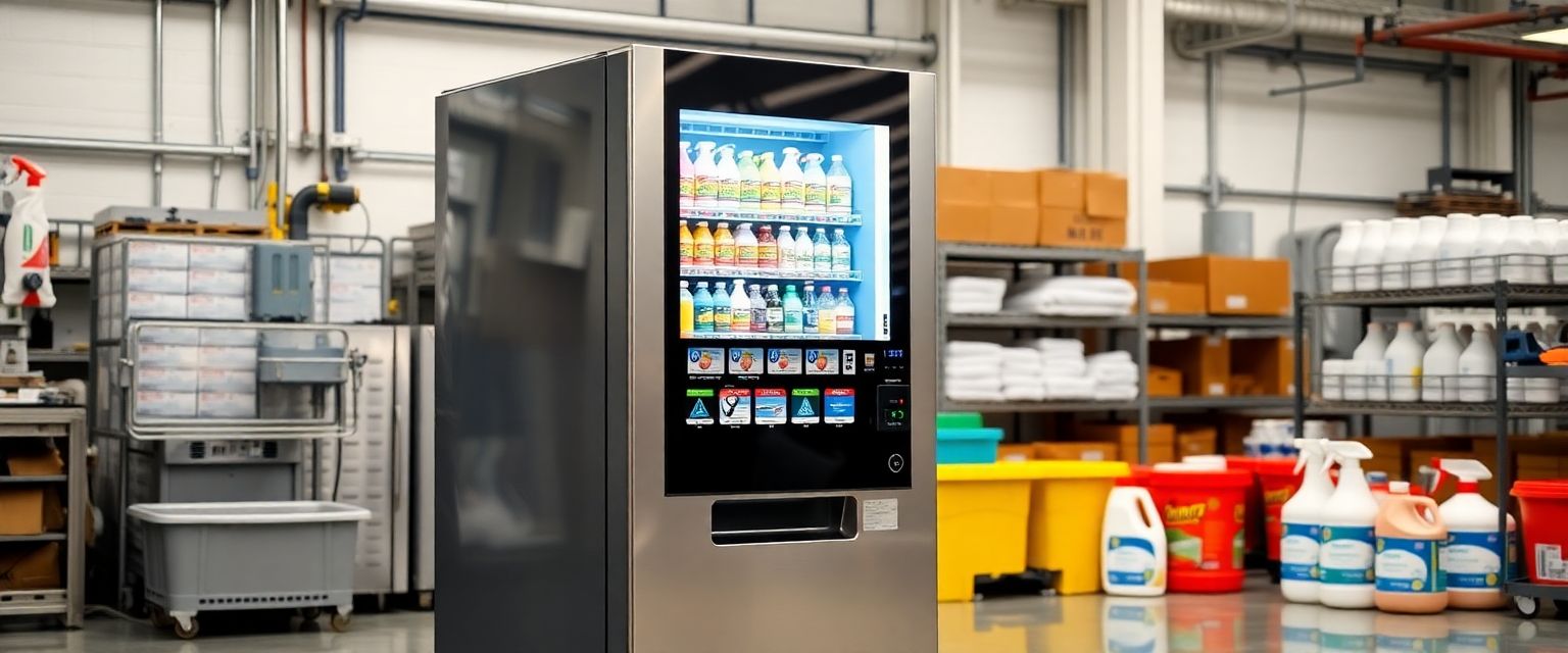 Maquina Vending Productos de Limpieza