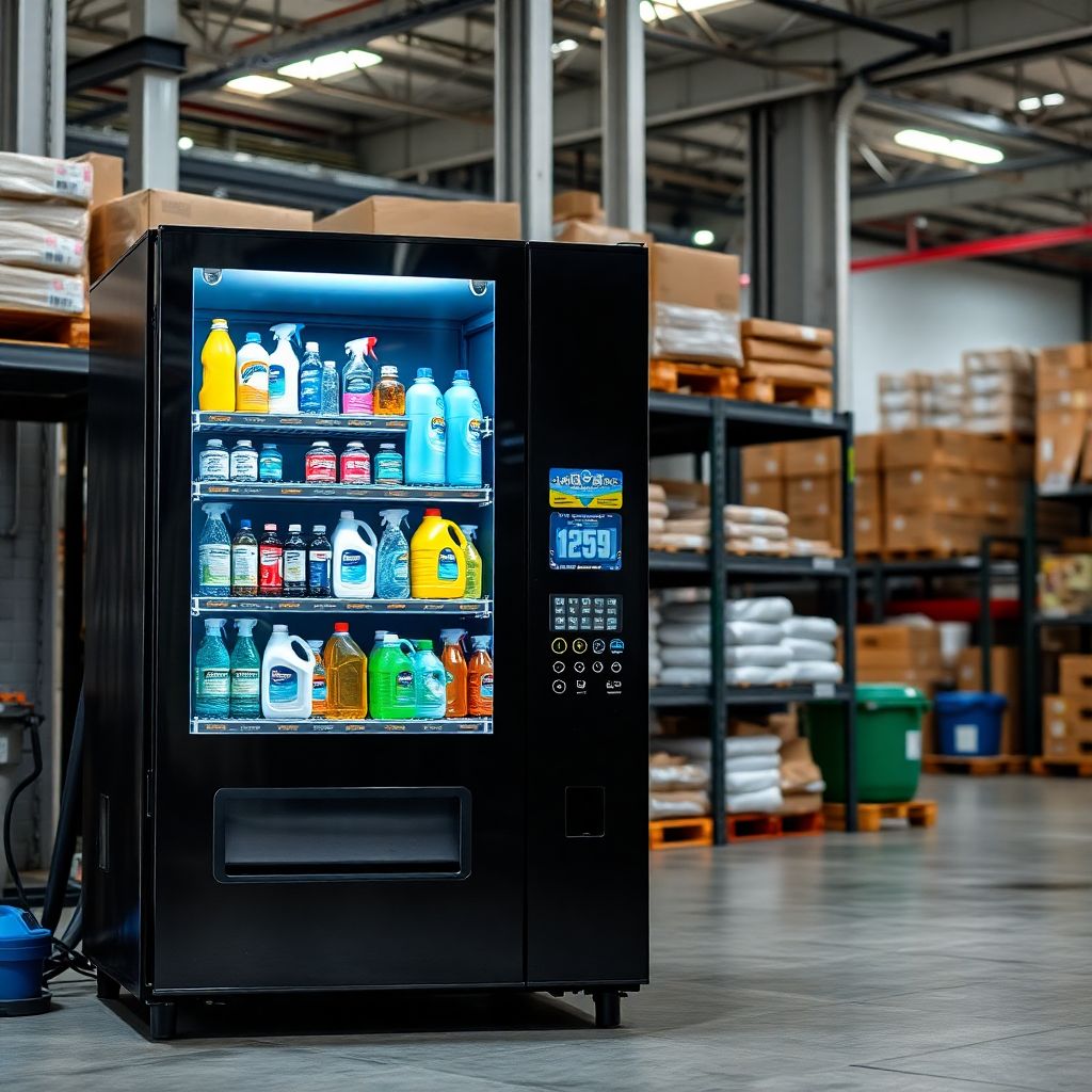 Maquina Vending Productos de Limpieza